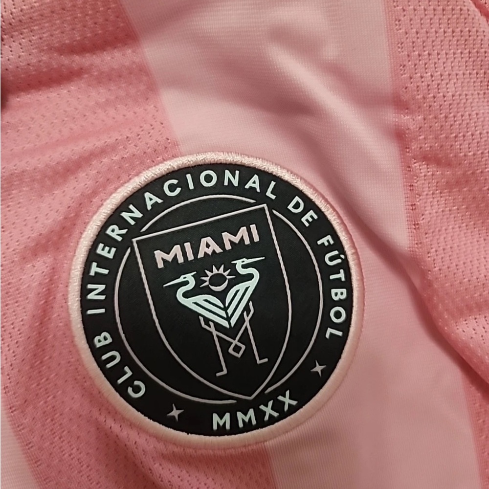 Pink Inter Miami CF Soccer Jersey Messi #10